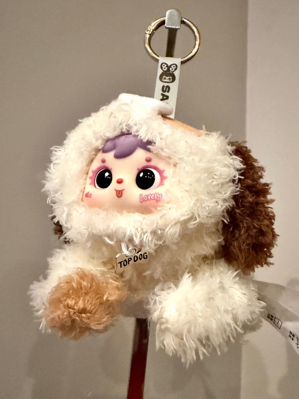 Samuel Puppy Flop Plush Pendant - Picture 17 of 17